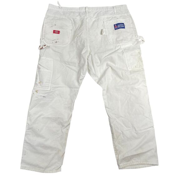 Genuine Dickies Sherwin Williams Painters Pants Distressed Paint Splatter 44x30 - Picture 5 of 6